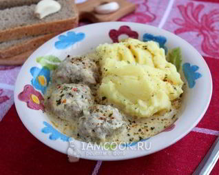 Тефтели с подливкой в мультиварке