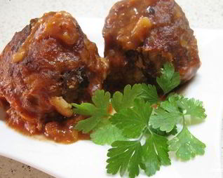 Тефтели с рисом в духовке