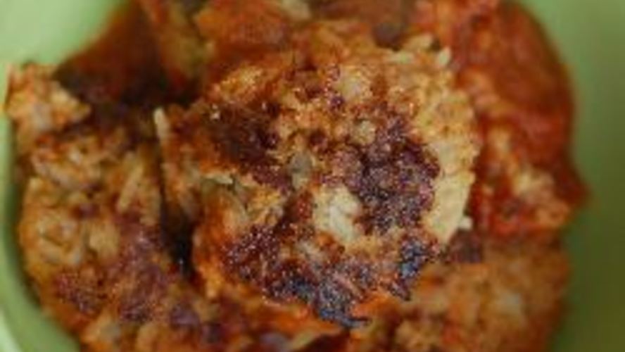 Рецепт тефтелей с рисома в томатнома соусе