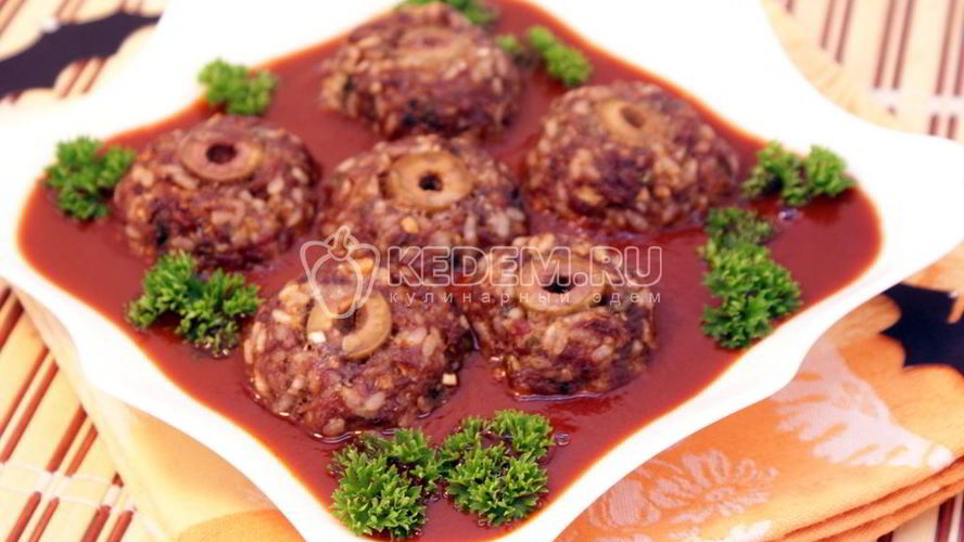 Рецепт тефтелей циклопы