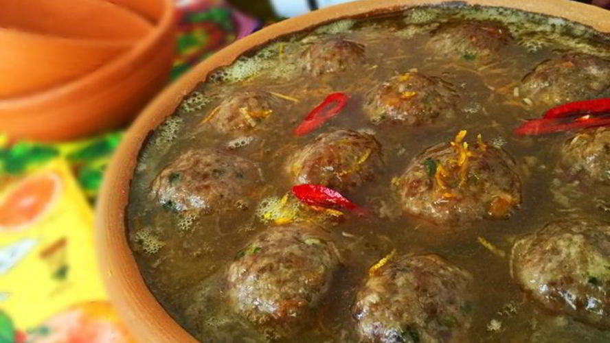 Рецепт тефтелей в апельсиновом соусе