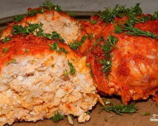 Тефтели в овощном соусе