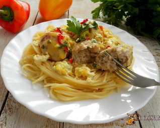 Тефтели в сливочном соусе