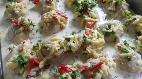 тефтели в сливочном соусе