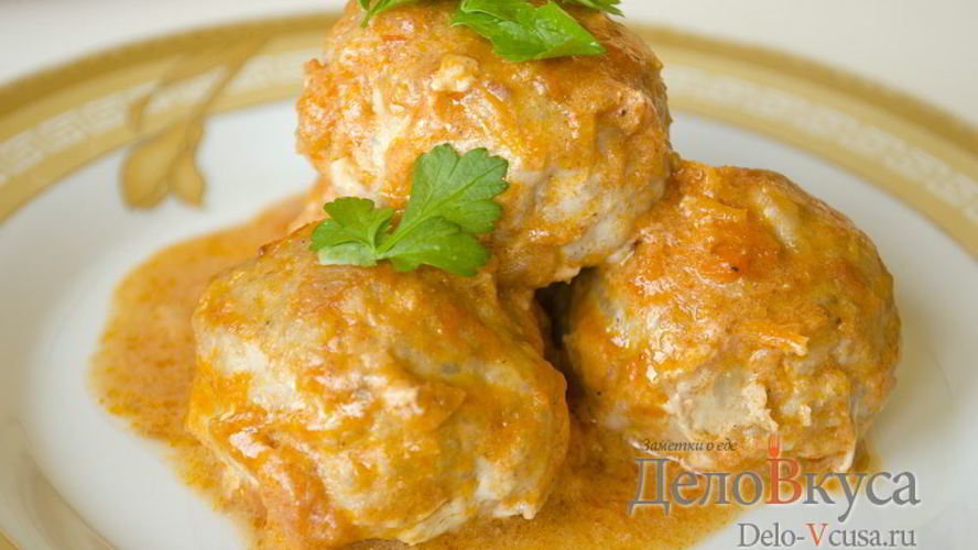 Рецепт тефтелей в томатном соусе