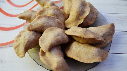 диетические вареники с ягодами