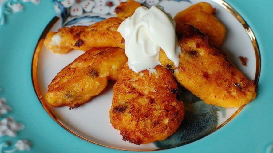 Рецепт ленивых тыквенных вареников