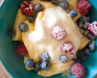 Нежные ленивые вареники к завтраку