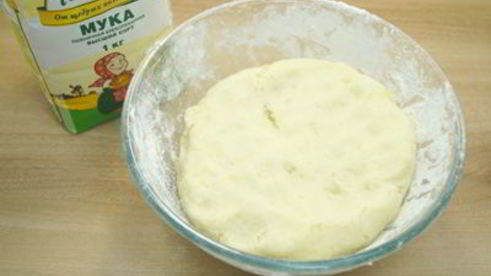 постные ленивые вареники с картофелем