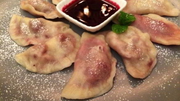 Рецепт Постных вареников с вишней