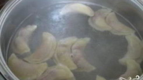 постные вареники с вишней