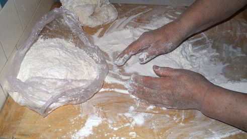 вареники на пару