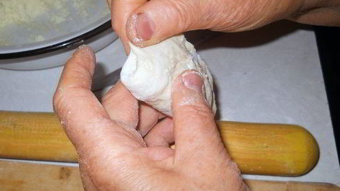 вареники на пару