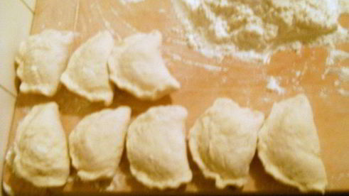 вареники на пару