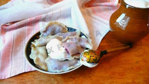 вареники на воде с вишней постные