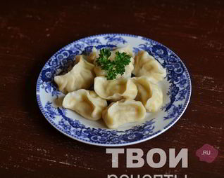 Вареники с грибами