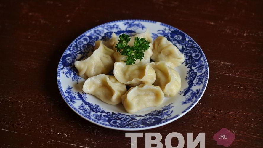 Рецепт вареников с грибами