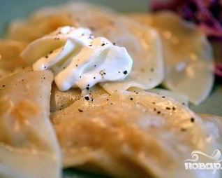 Вареники с картофелем и луком