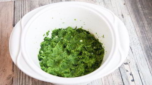 вареники с картофелем и шпинатом