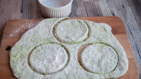 вареники с картофелем и шпинатом