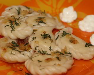 Вареники с картофелем