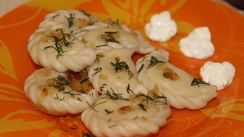 вареники с картофелем