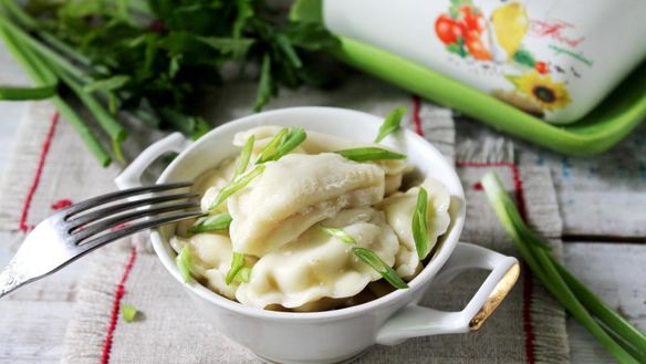 Рецепт Вареников с картошкой и грибами