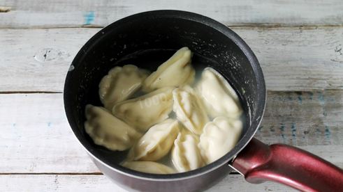 вареники с картошкой и грибами