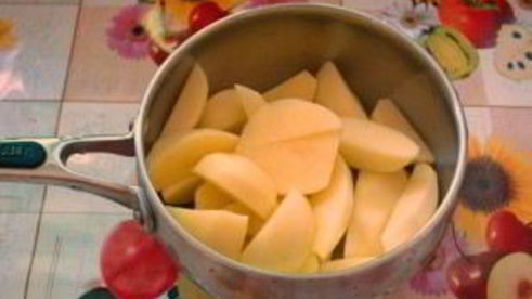 вареники с картошкой и курицей