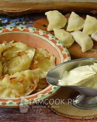 Вареники с картошкой на кефире