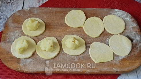 вареники с картошкой на кефире