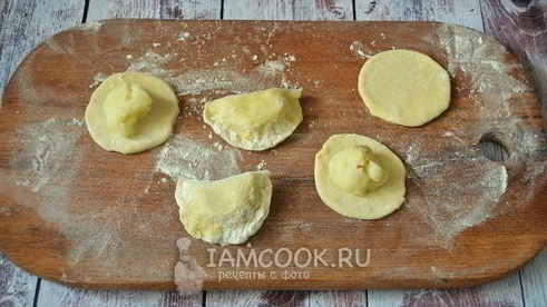 вареники с картошкой на кефире