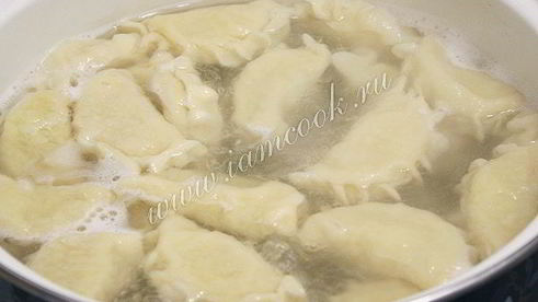 вареники с картошкой на молоке