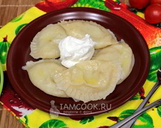 Вареники с картошкой на пару в мультиварке