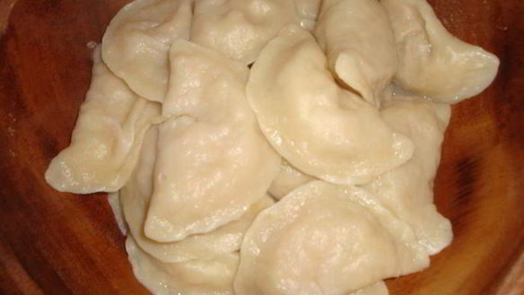 Рецепт Вареников с кислой капустой