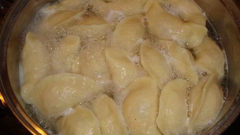 вареники с кислой капустой
