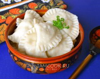 Вареники с курицей