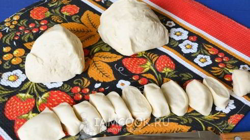 вареники с курицей