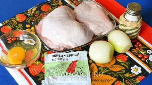 вареники с курицей