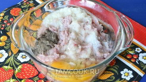 вареники с курицей