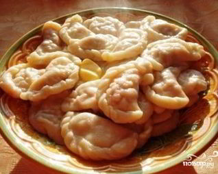 Вареники с рыбой