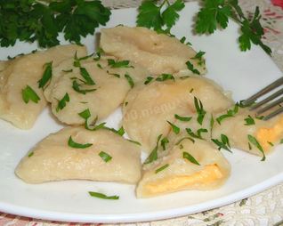 Вареники с сыром