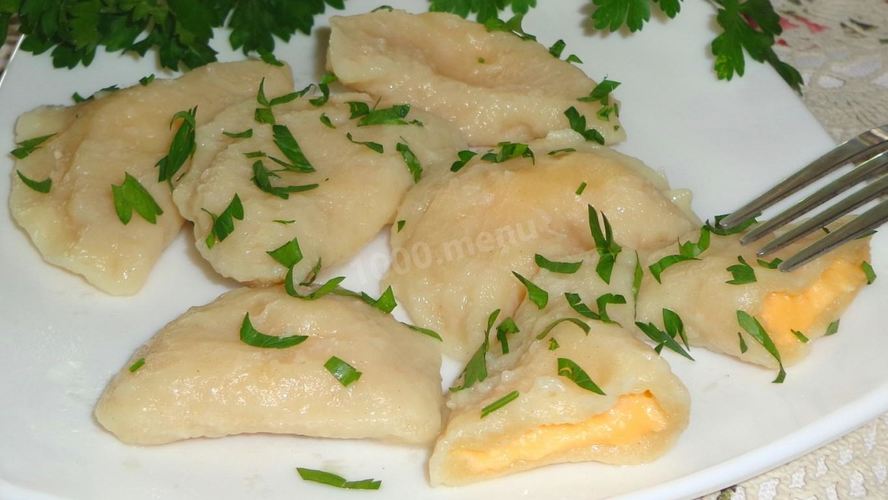 Рецепт вареников с сыром