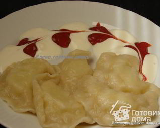 Вареники с сырым картофелем и сырно-картофельные