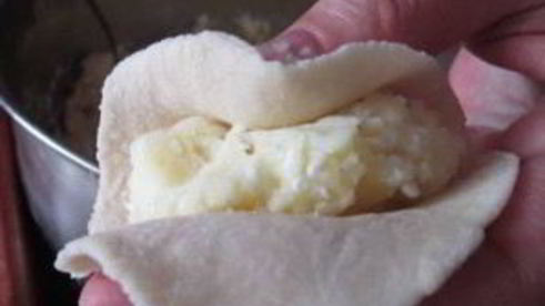 вареники с творогом и картошкой