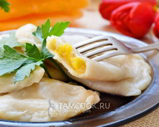 Вареники с тыквой