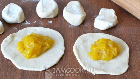 вареники с тыквой