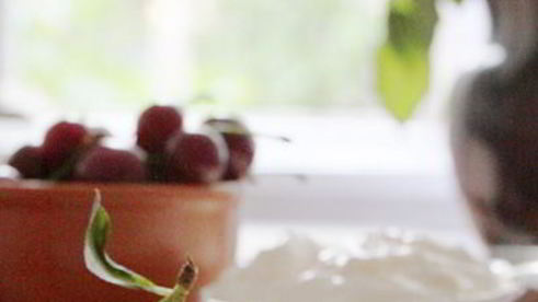 вареники с вишней