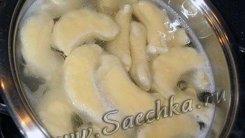 заварное тесто для вареников