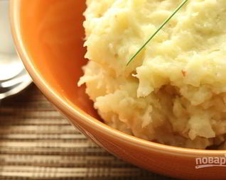 Вкусное пюре из картофеля